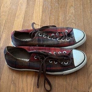 Converse Flannel Plaid Sneakers